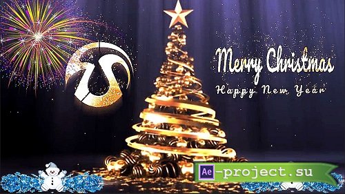 MA Christmas Golden Opener 873169  - Project for After Effects