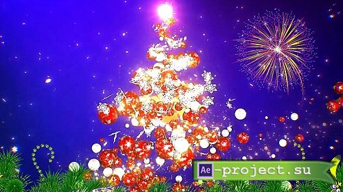 MA Christmas Light Logo Opener 878074 - Project for After Effects