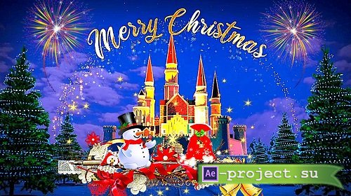 MA Christmas Castle 872040 - Project for After Effects