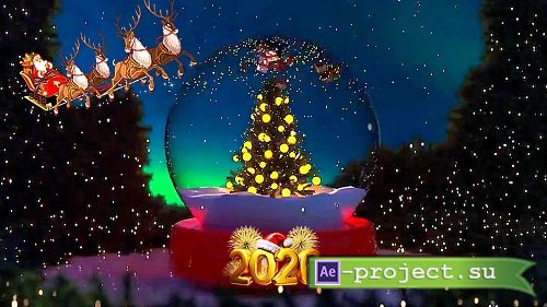 MA Snow Globe Christmas Reveal 873948 - Project for After Effects