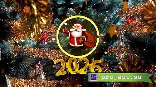 MA Christmas Tree. Logo Opener 876483 - Project for After Effects