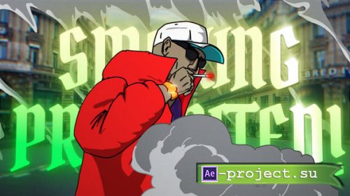 Videohive - Smoking Character Transition - 60489698 - Project for After Effects