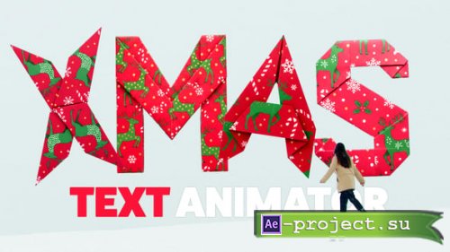 Videohive - Xmas Paper Text Animator - 60484573 - DaVinci Resolve Templates