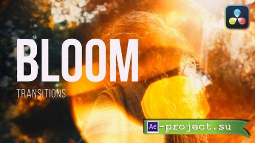 Videohive - Bloom Transitions for DaVinci Resolve - 60535625 - DaVinci Resolve Templates