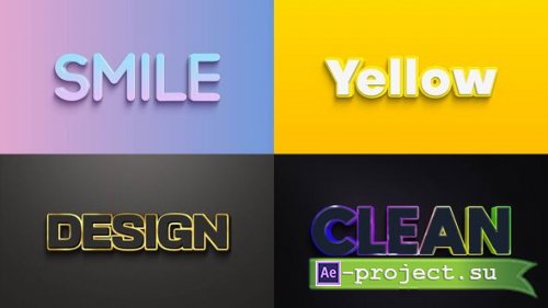Videohive - Text Effect - Elegant Style 02 - 60573320 - Project for After Effects