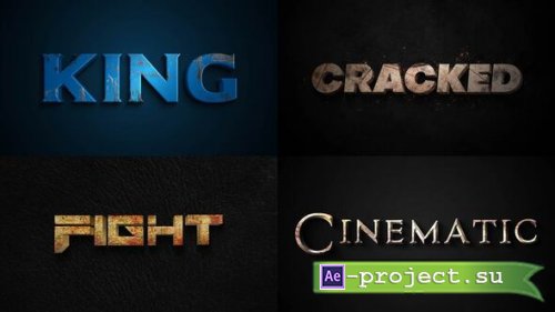 Videohive - Text Effect - Action Style 02 - 60554062 - Project for After Effects