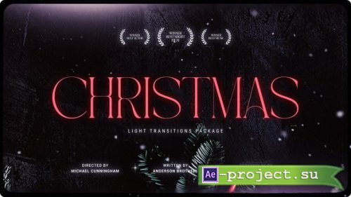 Videohive - Christmas Light Transitions - 60575578 - Project for After Effects