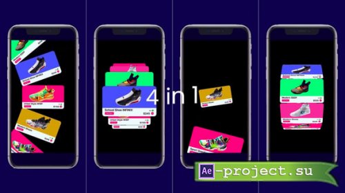 Videohive - Vertical Carousel Slides - 60572459 - Project for After Effects