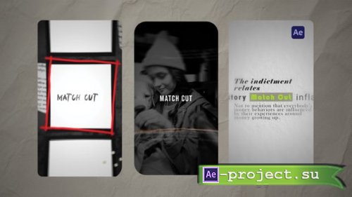 Videohive - Text Match Cut - 60576193 - Project for After Effects