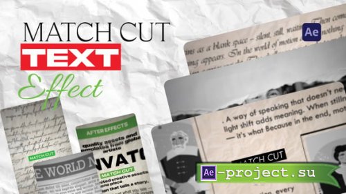 Videohive - Match Cut for After Effects - 60573702 - Project for After Effects