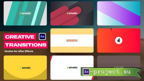 Videohive - Creative Transitions - 60573248 - Project for After Effects