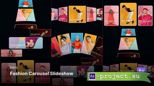 Videohive - Logo Reveal - Fashion Carousel Slideshow After Effects Project Files - 60543018
