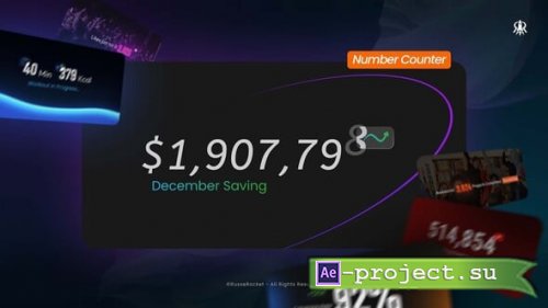 Videohive - Number Counter - 60572972 - Project for After Effects