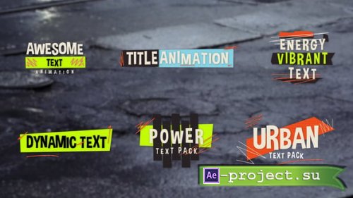 Videohive - Urban Energy Titles - 60589308 - Project for After Effects