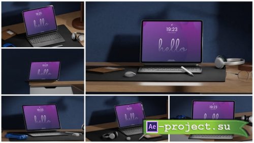 Videohive - Tablet Mockup - 60602594 - Project for After Effects