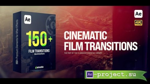 Videohive - Cinematic Film Transitions - 60629531 - Project for After Effects