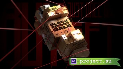 Videohive - Cardboard Box Sale Promo - 60637476 - Project for After Effects