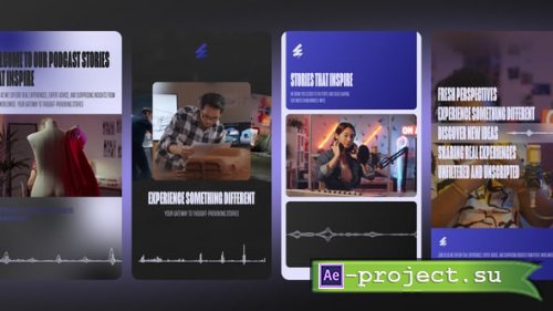 Videohive - Audio Spectrum Vertical - 60628922 - Project for After Effects