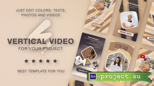Videohive - Golden Intagram Reel - 60614748 - Project for After Effects