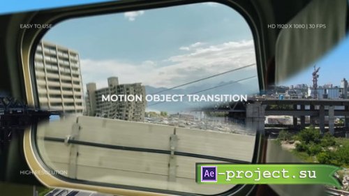 Videohive - Motion Object Transition - 60628913 - Project for After Effects