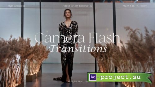 Videohive - Camera Flash Transitions - 60628790 - Project for After Effects