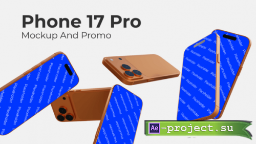 Videohive - Phone 17 Pro Mockup And App Promo - 60633478 - Project for After Effects