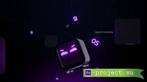 Videohive - AI Bot Logo Reveal - 60602579 - Project for After Effects
