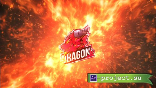 Videohive - Dragon Fire Logo Reveal - 60650380 - Project for After Effects