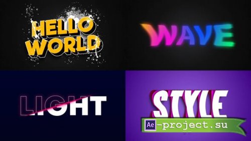 Videohive - Text Effect - Artistic Style 03 - 60664067 - Project for After Effects