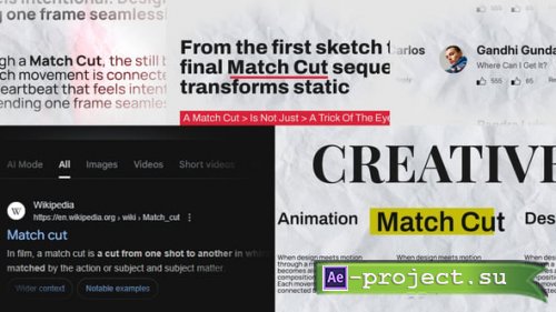 Videohive - Match Cut After Effect Template - 60664080 - Project for After Effects