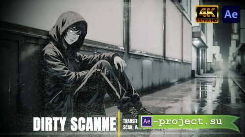 Videohive - 20-Dirty Scanner Transitions Pack  Glitch Scanlines, VHS Noise & Distortion FX - 60672912