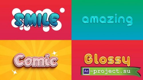 Videohive - Text Effect - Kid Style 03 - 60676023 - Project for After Effects