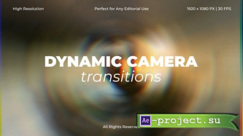 Videohive - Dynamic Camera Transitions for After Effects - 60664163 - Project for After Effects