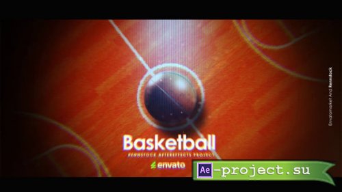Videohive - Basketball Logo - 60671724 - Project for After Effects