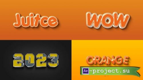 Videohive - Text Effect 03 - 60676221 - Project for After Effects