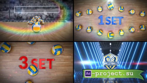 Videohive - Volleyball Bumper 4 (3-Bumpers) - 60611045 - Project for After Effects