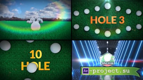 Videohive - Golf Bumper 5 (3-Bumpers) - 60604597 - Project for After Effects