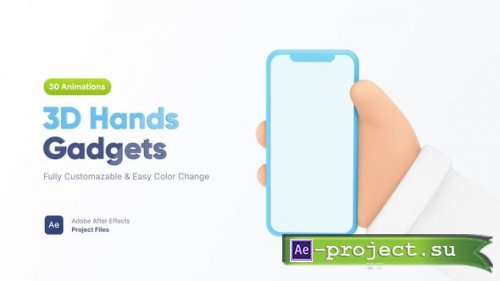 Videohive - 3D Hands | Gestures & Gadgets - 60531852 - Project for After Effects