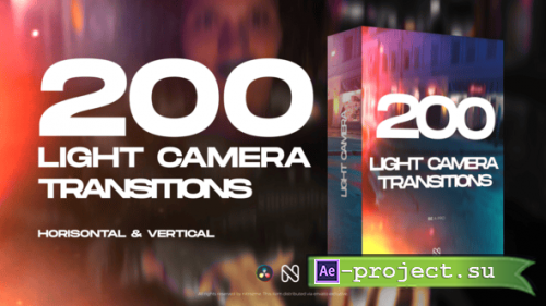 Videohive - Light Camera Transitions for DaVinci Resolve - 60634734