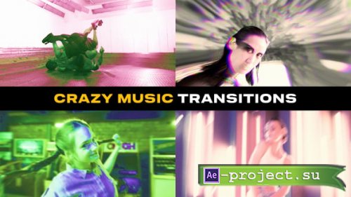 Videohive - Crazy Music Transitions | Premiere Pro - 60681003