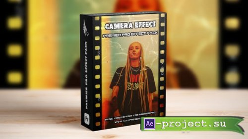 Videohive - Vintage Camera Flash Movement Transitions for Premiere Pro - 60649101