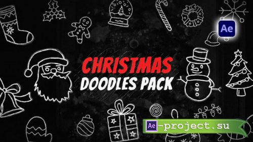 Videohive - Christmas Doodles Pack - 60691724 - Project for After Effects
