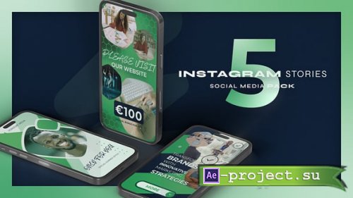 Videohive - Vertical Promo Emerald Green - 60691213 - Project for After Effects