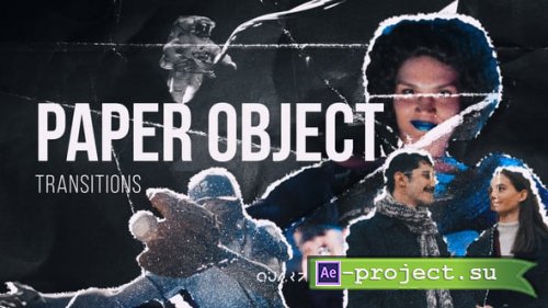 Videohive - Paper Object Transitions - 60681890 - Project for After Effects