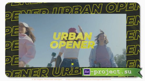 Videohive - Urban Opener Hip Hop - 60699414 - Project for After Effects