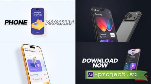 Videohive - Fast App Promo | Phone 17 Pro Mockup - 60691729 - Project for After Effects