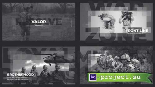 Videohive - Sergeant Military Opener for Premiere Pro - 60667035