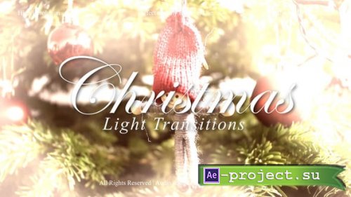 Videohive - Christmas Light Transitions Pack for After Effects - 60719182 - Project for After Effects
