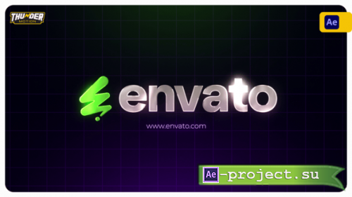 Videohive - Neon Search Logo Reveal - 60696777 - Project for After Effects