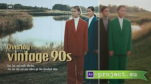 Videohive - Vintage 90s Overlay - 60718697 - Project for After Effects